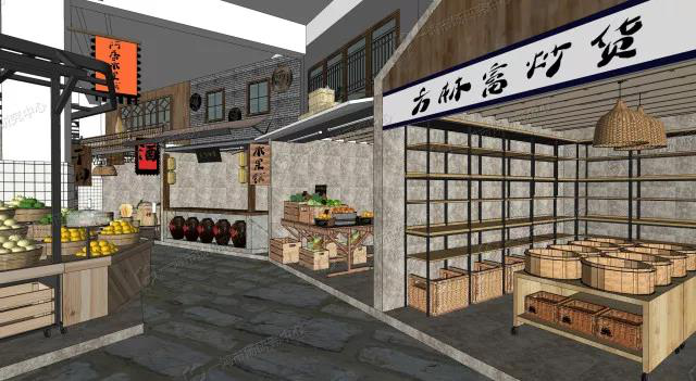 中江农贸市场改造后—一鸿市场研究中心